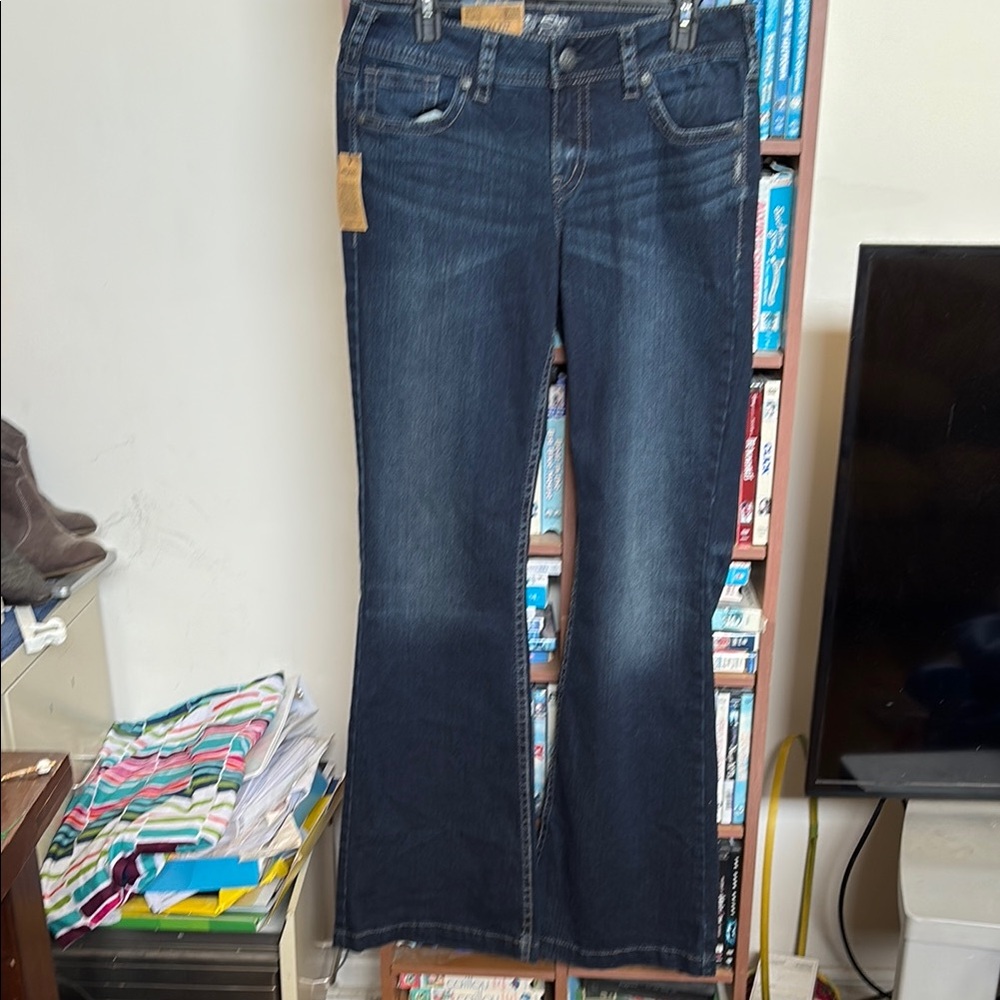 Women's Dark Blue Jeans